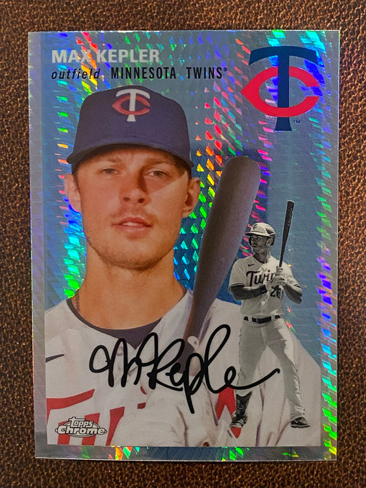 Max Kepler - 2023 Topps Chrome Platinum Anniversary - Prism Refractor - Twins