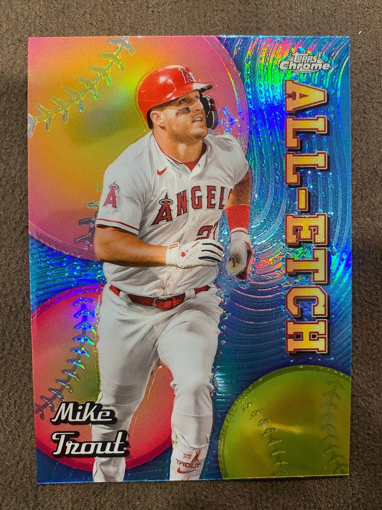 Mike Trout - 2024 Topps Chrome - All-Etch - Angels
