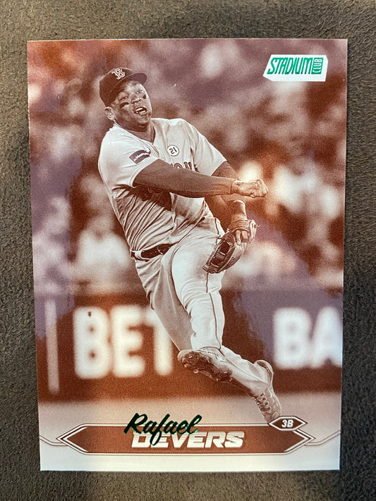 Rafael Devers - 2024 Topps Stadium Club - Sepia - Red Sox