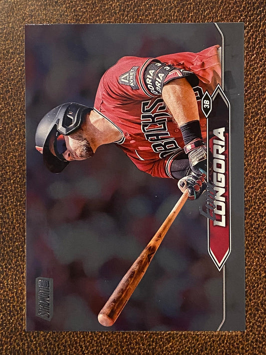 Evan Longoria - 2024 Topps Stadium Club - Black Foil - Diamondbacks