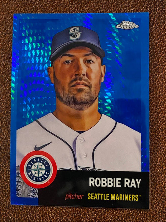 Robbie Ray - 2022 Topps Chrome Platinum Anniversary - Blue Prism - Mariners