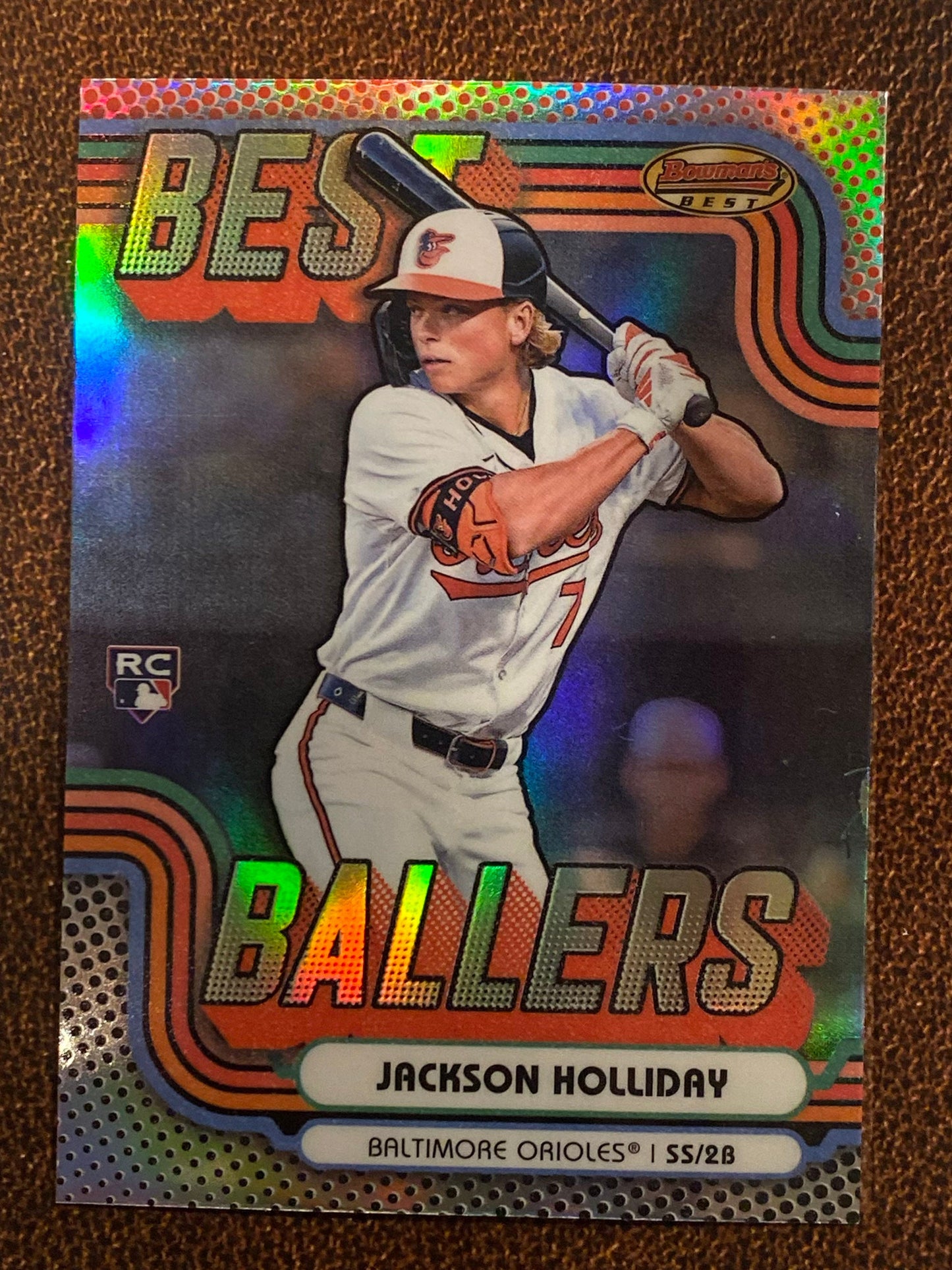 Jackson Holliday - 2024 Bowmans Best - Best Ballers - Orioles
