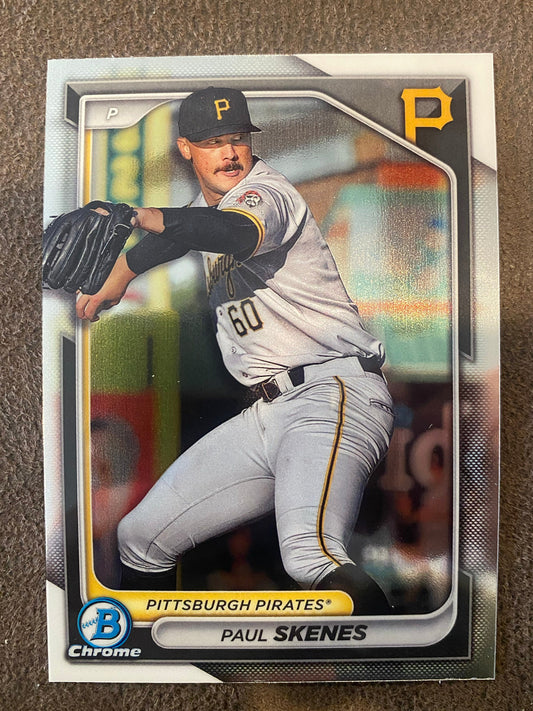 Paul Skenes - 2024 Bowman - Chrome prospect - Pirates