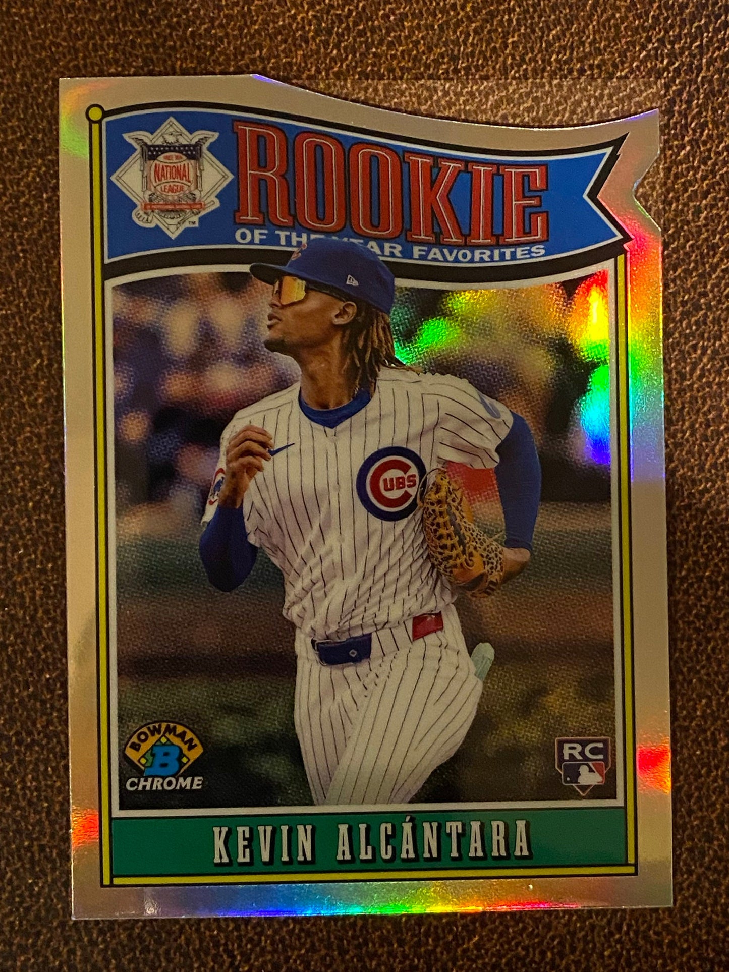Kevin Alcantara - 2025 Bowman - Rookie of the Year Favorites - Cubs