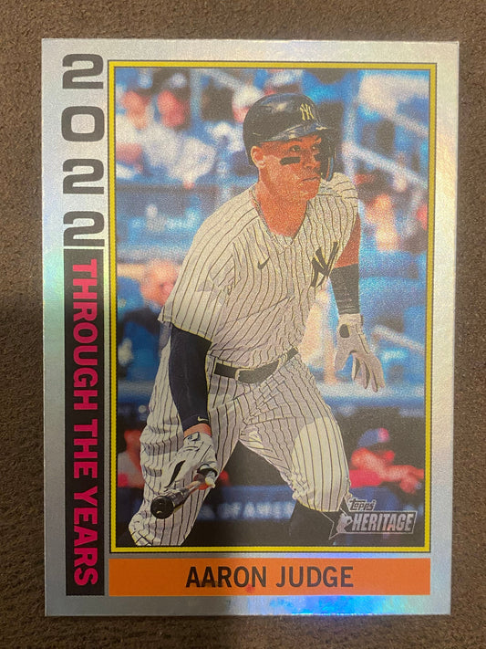Aaron Judge - 2025 Topps Heritage - Holographic - Yankees