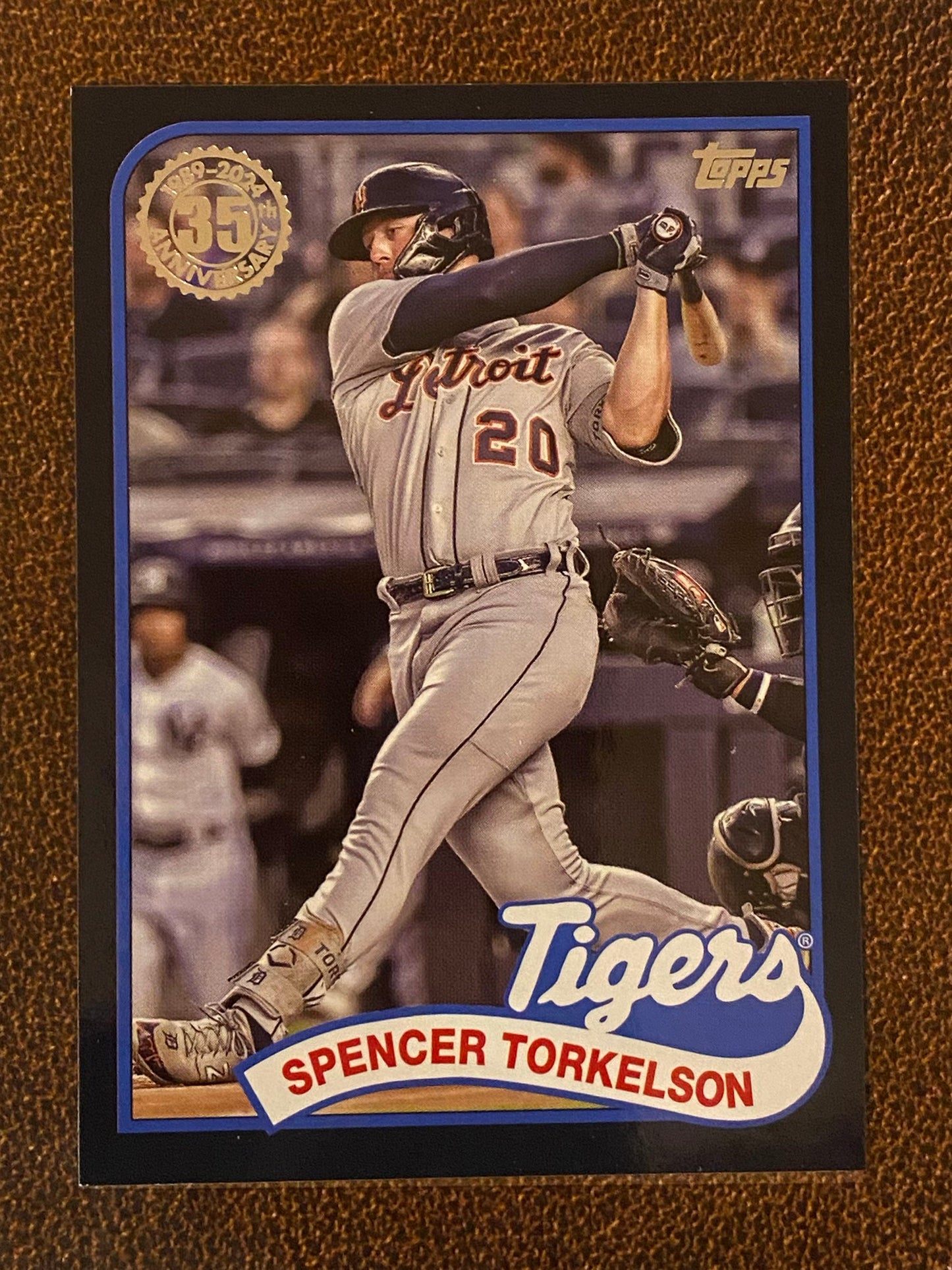 Spencer Torkelson - 2024 Topps Update - 1989 BLACK /299 - Tigers