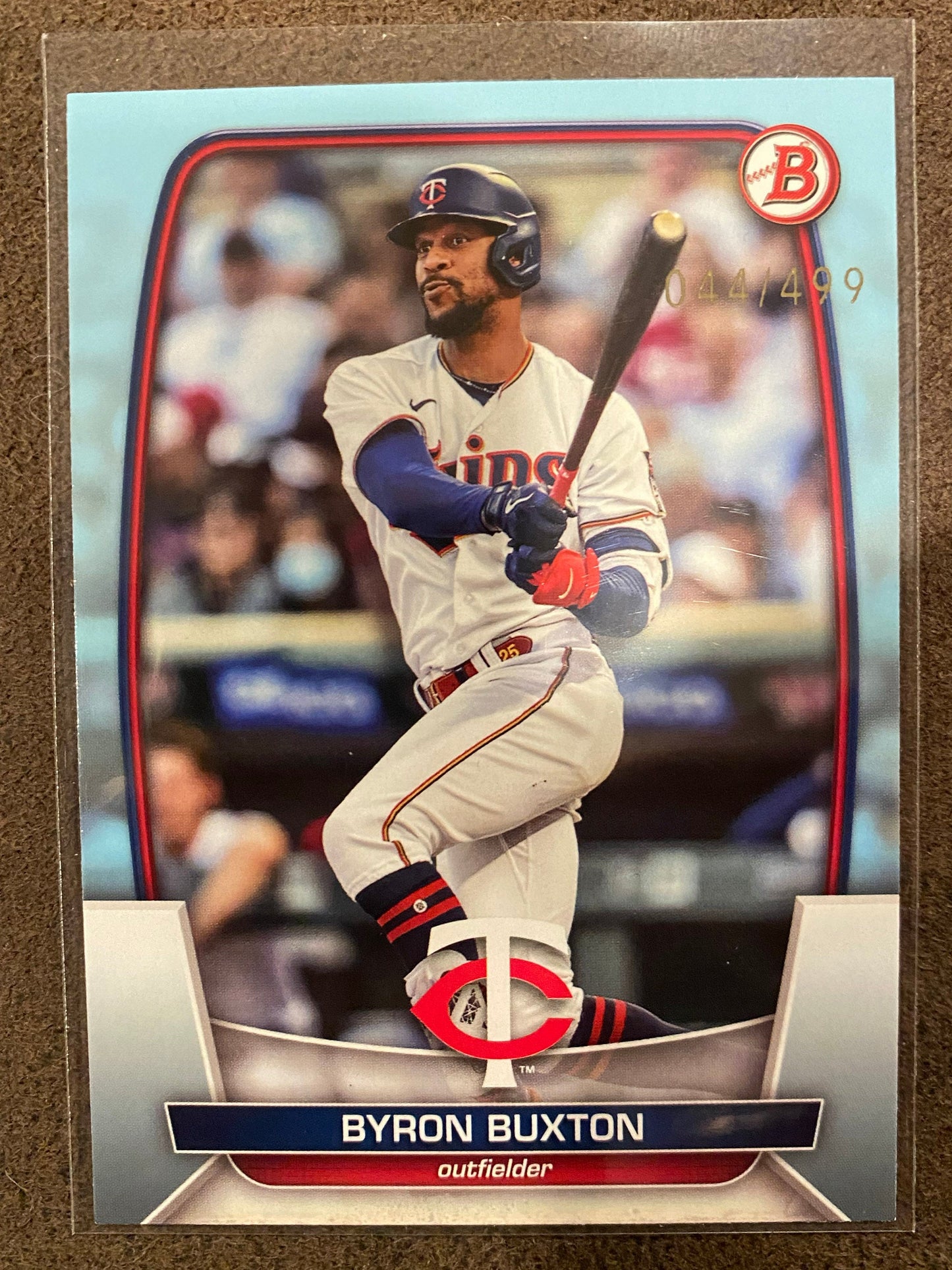 Byron Buxton - 2023 Bowman - Sky Blue /499 - Twins