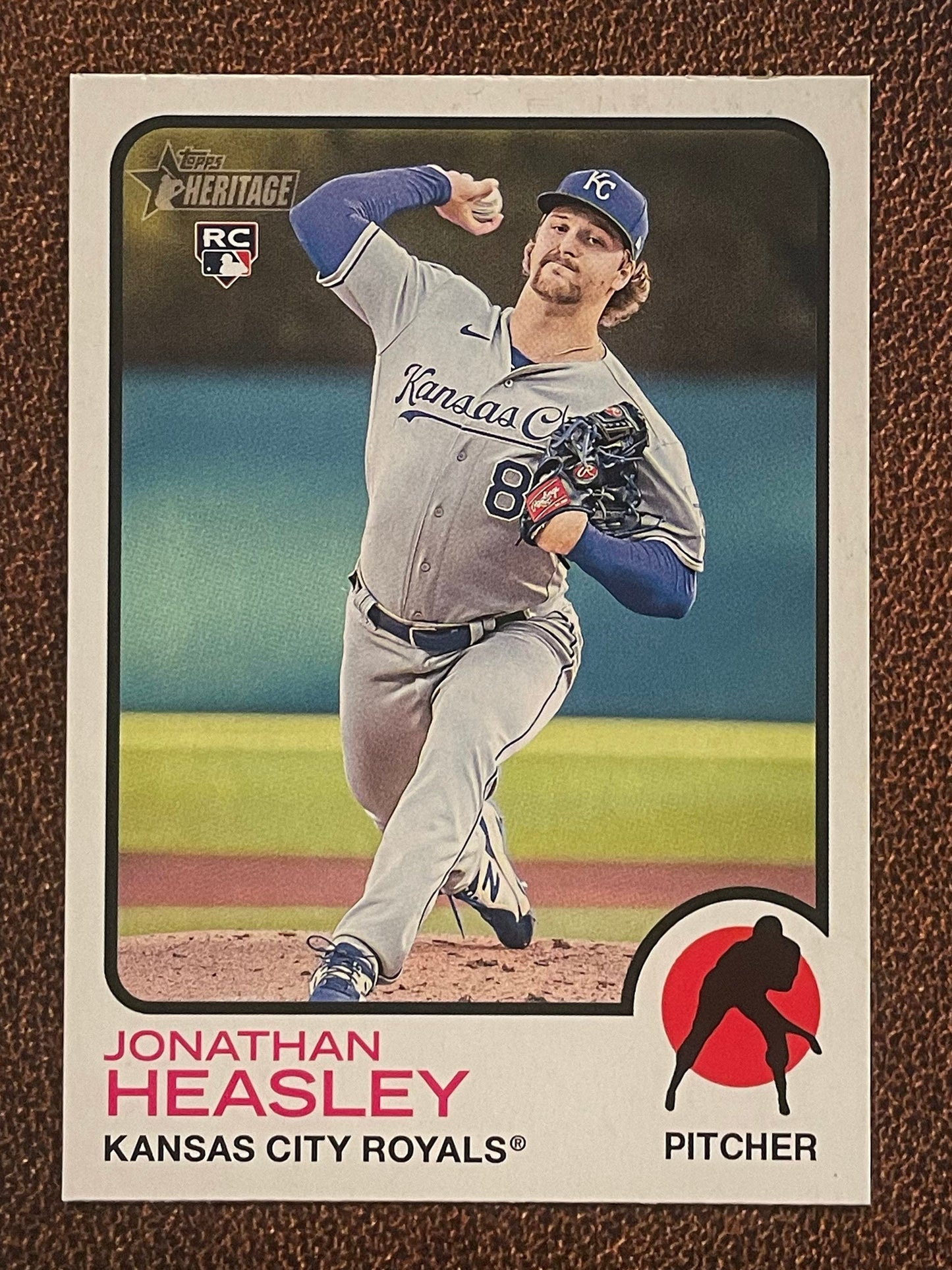 Jonathan Heasley - 2022 Topps Heritage High Number - Short Print - Royals