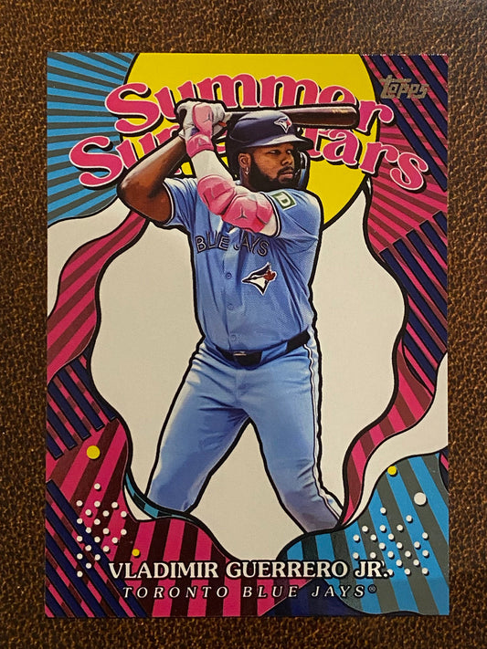Vladimir Guerrero Jr. - 2025 Topps Series 2 - Summer Superstars Insert - Blue Jays