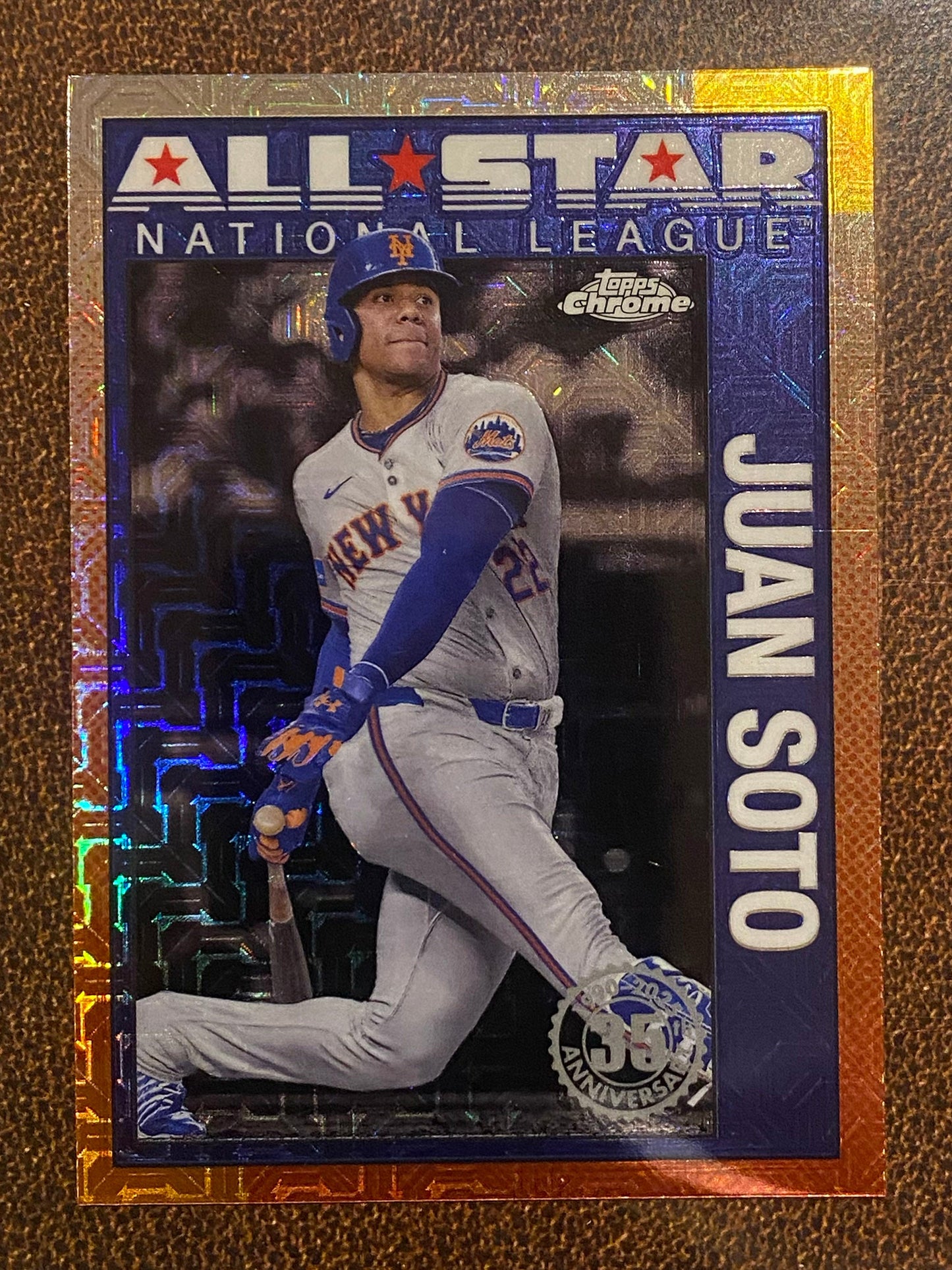 Juan Soto - 2025 Topps Series 2 - 1990 All Star Mojo Refractor - Mets