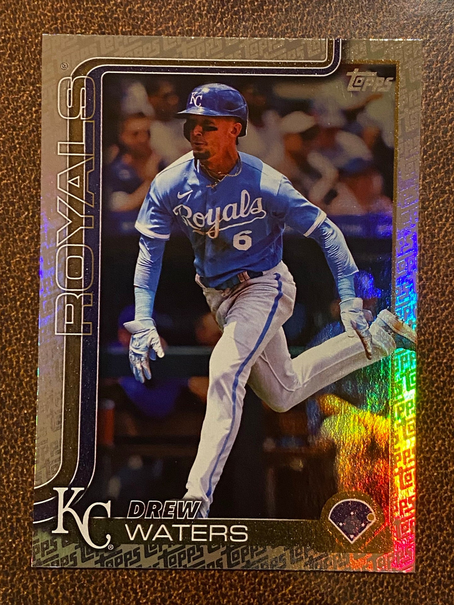 Drew Waters - 2025 Topps Series 2 - Fanatics Exclusive Topps Foil Border - Royals