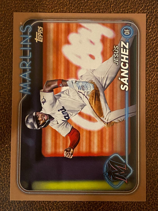 Jesus Sanchez - 2024 Topps Series 2 - Gold /2024 - Marlins