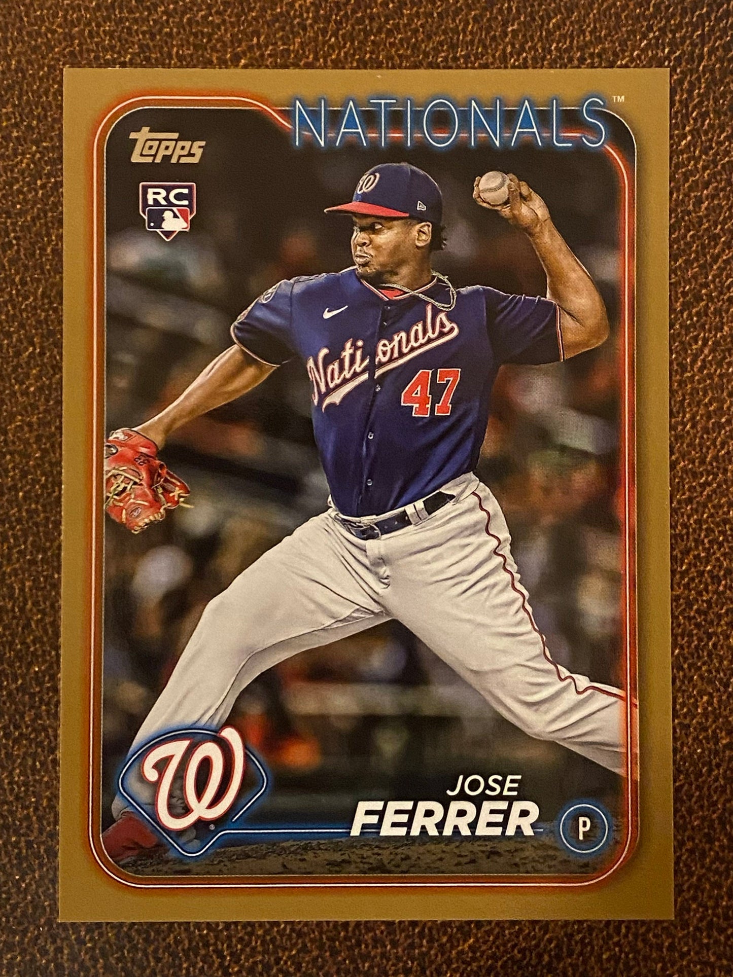 Jose Ferrer - 2024 Topps Series 1 - Gold /2024 - Nationals