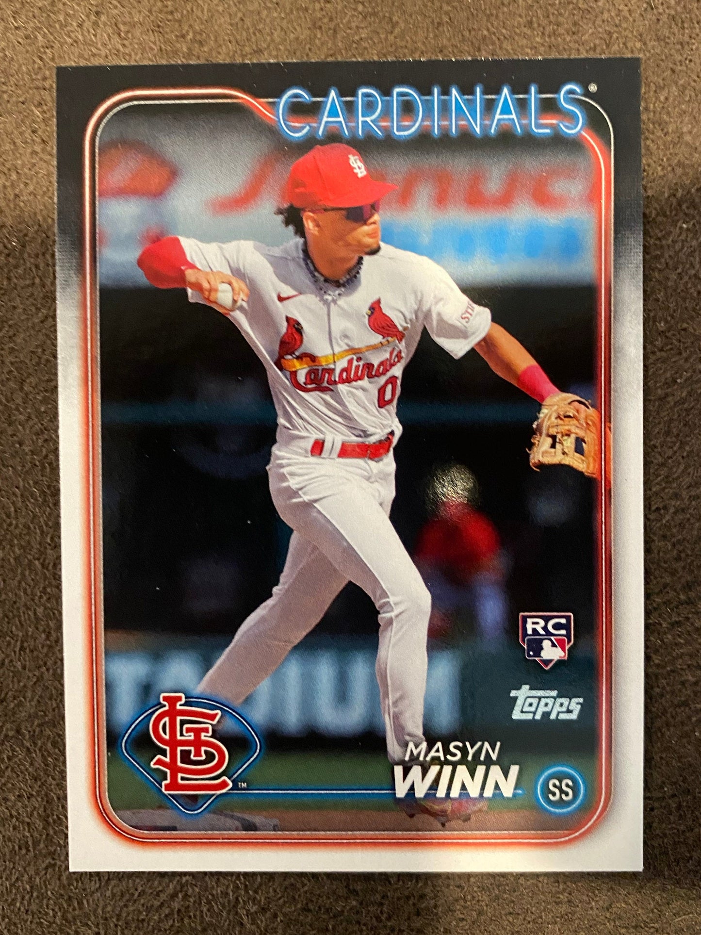 Masyn Winn - 2024 Topps Series 2 - Base Rookie - Cardinals