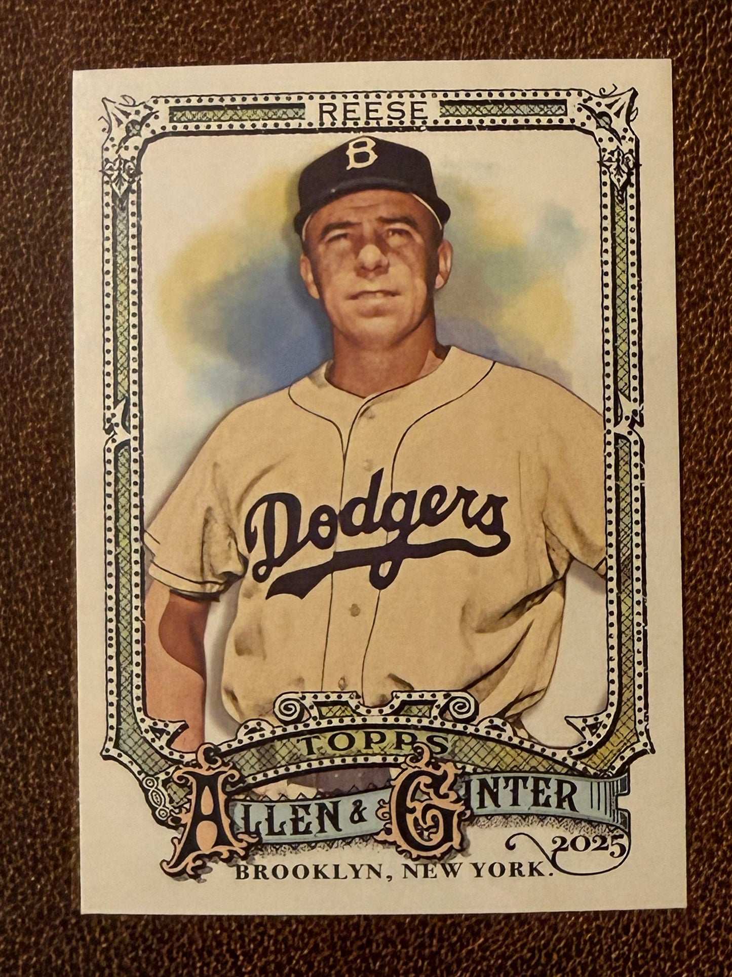Pee Wee Reese - 2025 Allen & Ginter - SPs - Dodgers