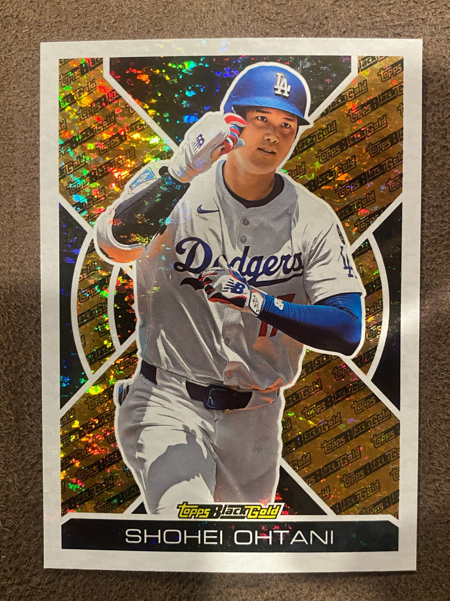 Shohei Ohtani - 2025 Topps Update - Black Gold Insert - Dodgers