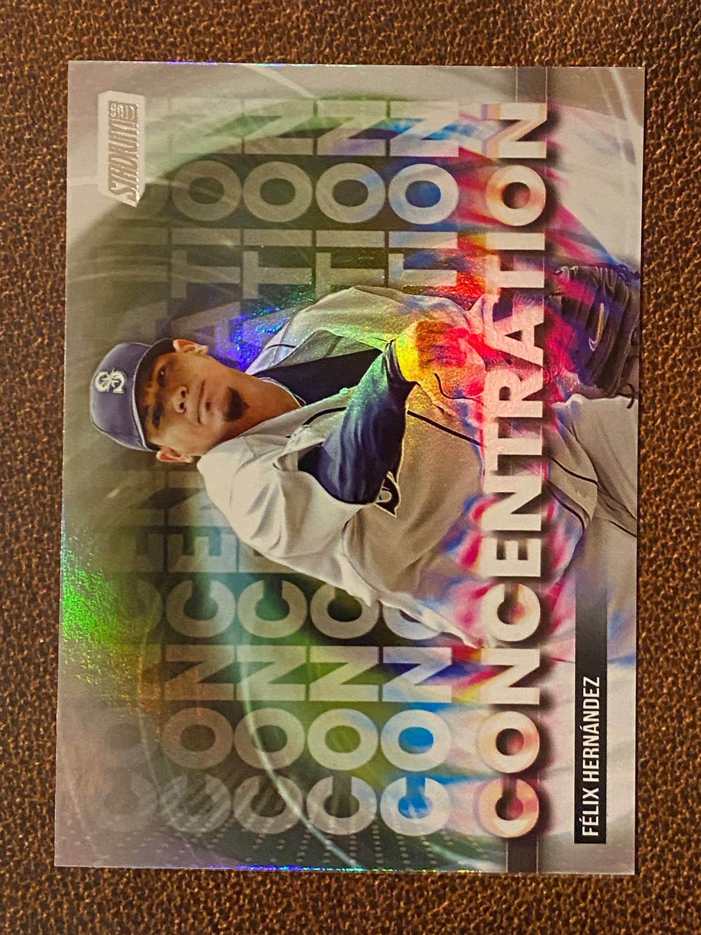 Felix Hernandez - 2025 Topps Stadium Club - Concentration Insert - Mariners