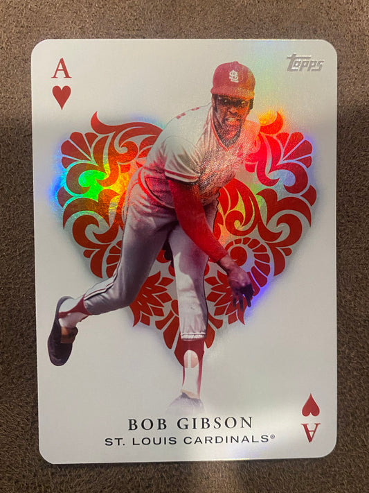 Bob Gibson - 2023 Topps Series 1 - All Aces Insert - Cardinals