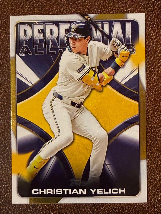 Christian Yelich - 2026 Topps Series 1 - Perennial All Stars Insert - Brewers