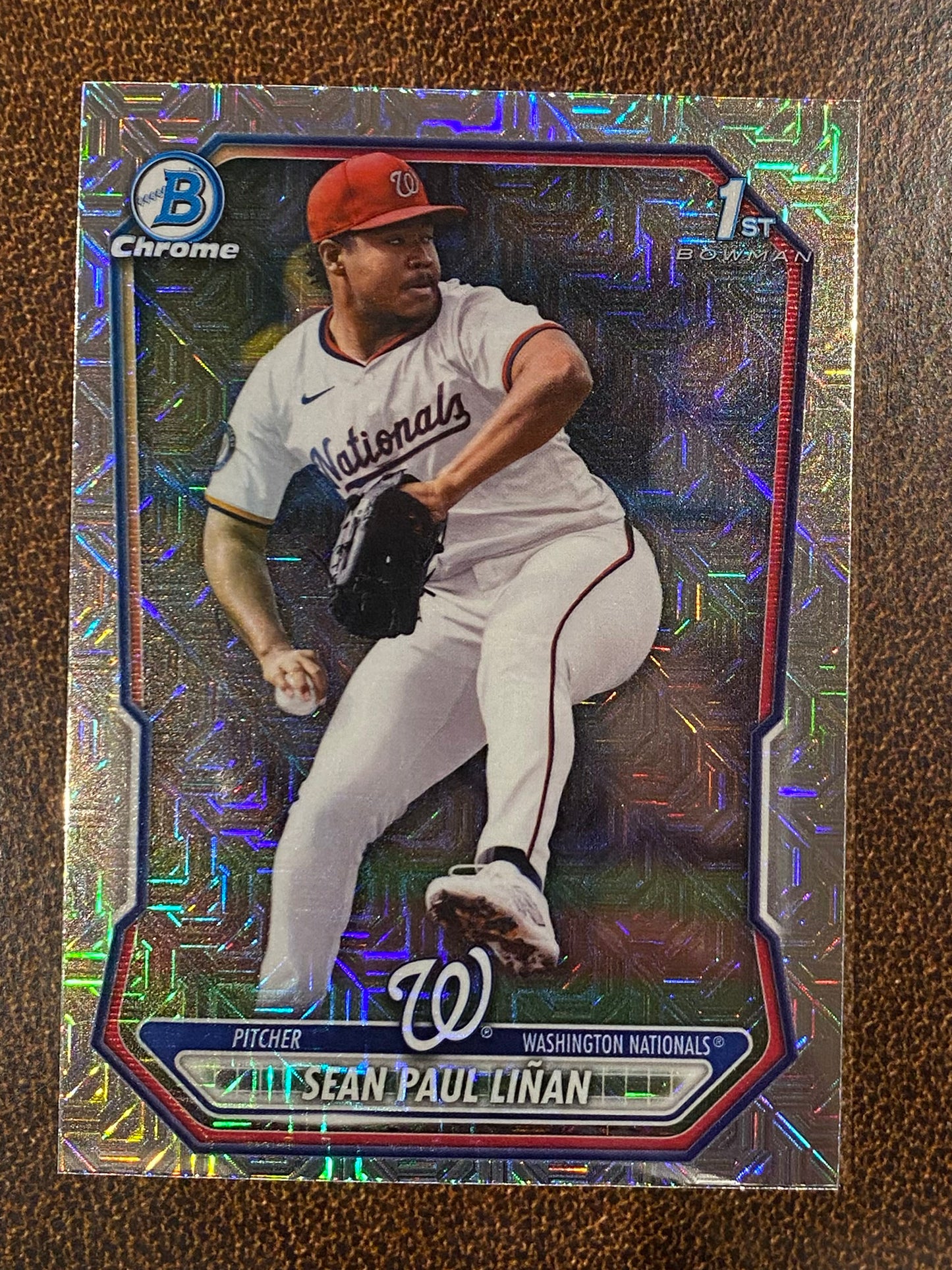 Sean Paul Linan - 2026 Bowman - 1st MOJO Refractor - Nationals