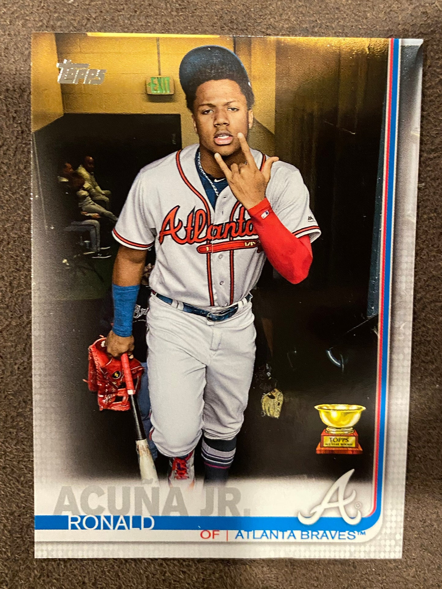 Ronald Acuna Jr. - 2019 Topps Series 1 - Image Variation - Braves