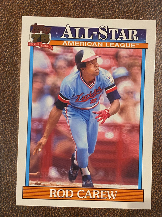 Rod Carew - 2026 Topps Series 2 - 1991 Topps All Stars - Angels