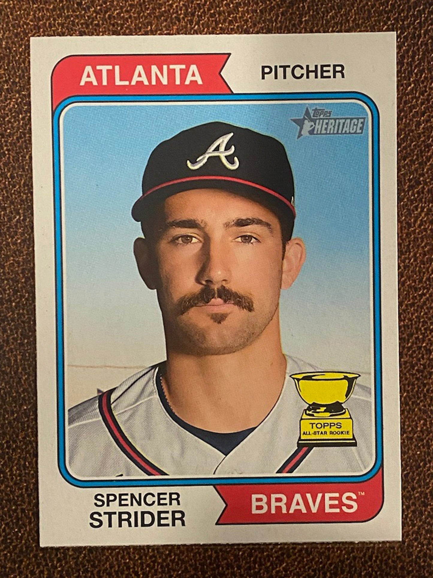 Spencer Strider - 2023 Topps Heritage - Base Card - Braves