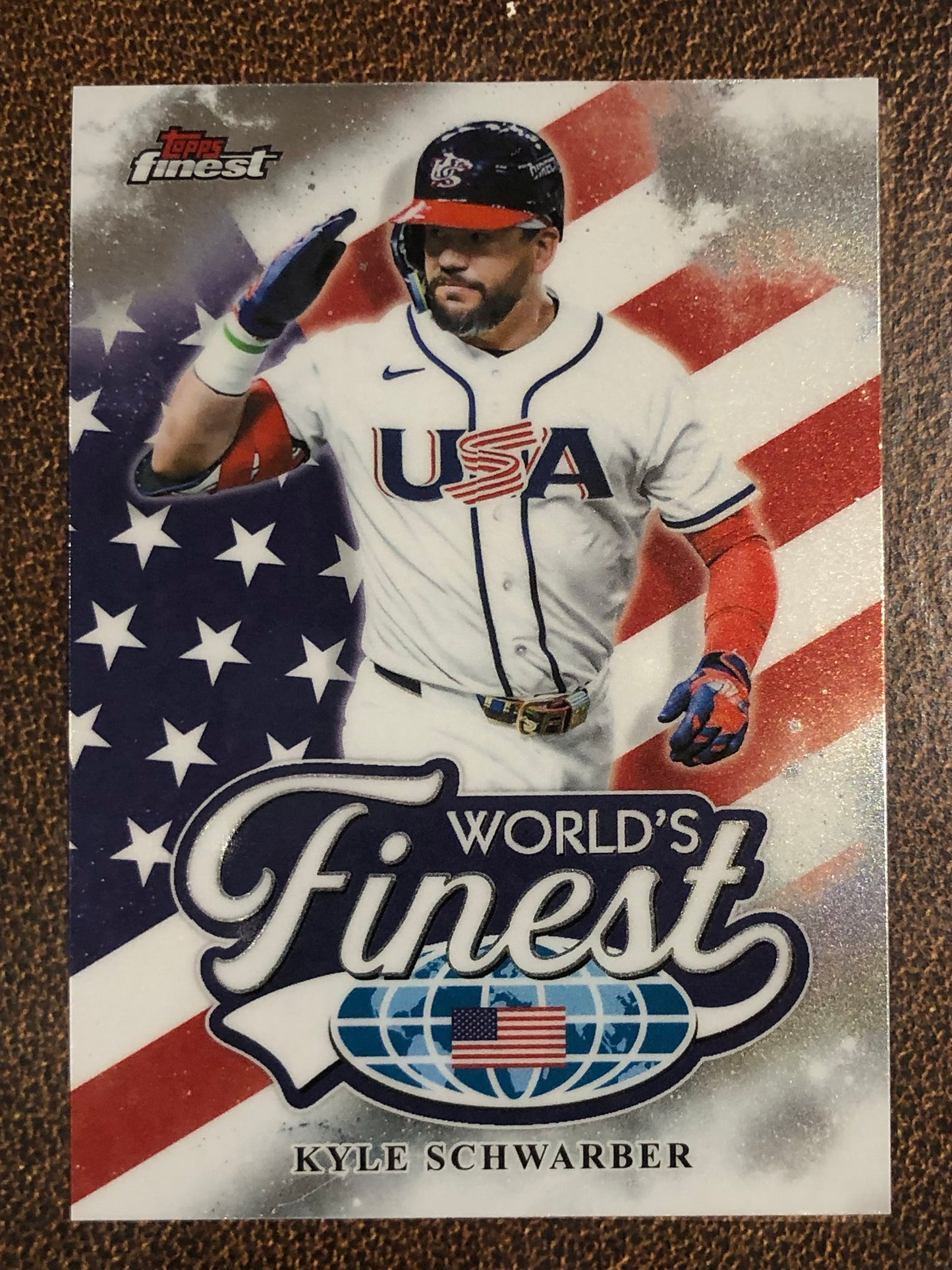 Kyle Schwarber - 2026 Topps Finest - World's Finest - Phillies