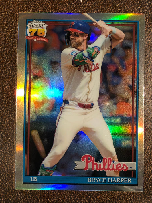 Bryce Harper - 2026 Topps Chrome - 1991 Insert - Phillies