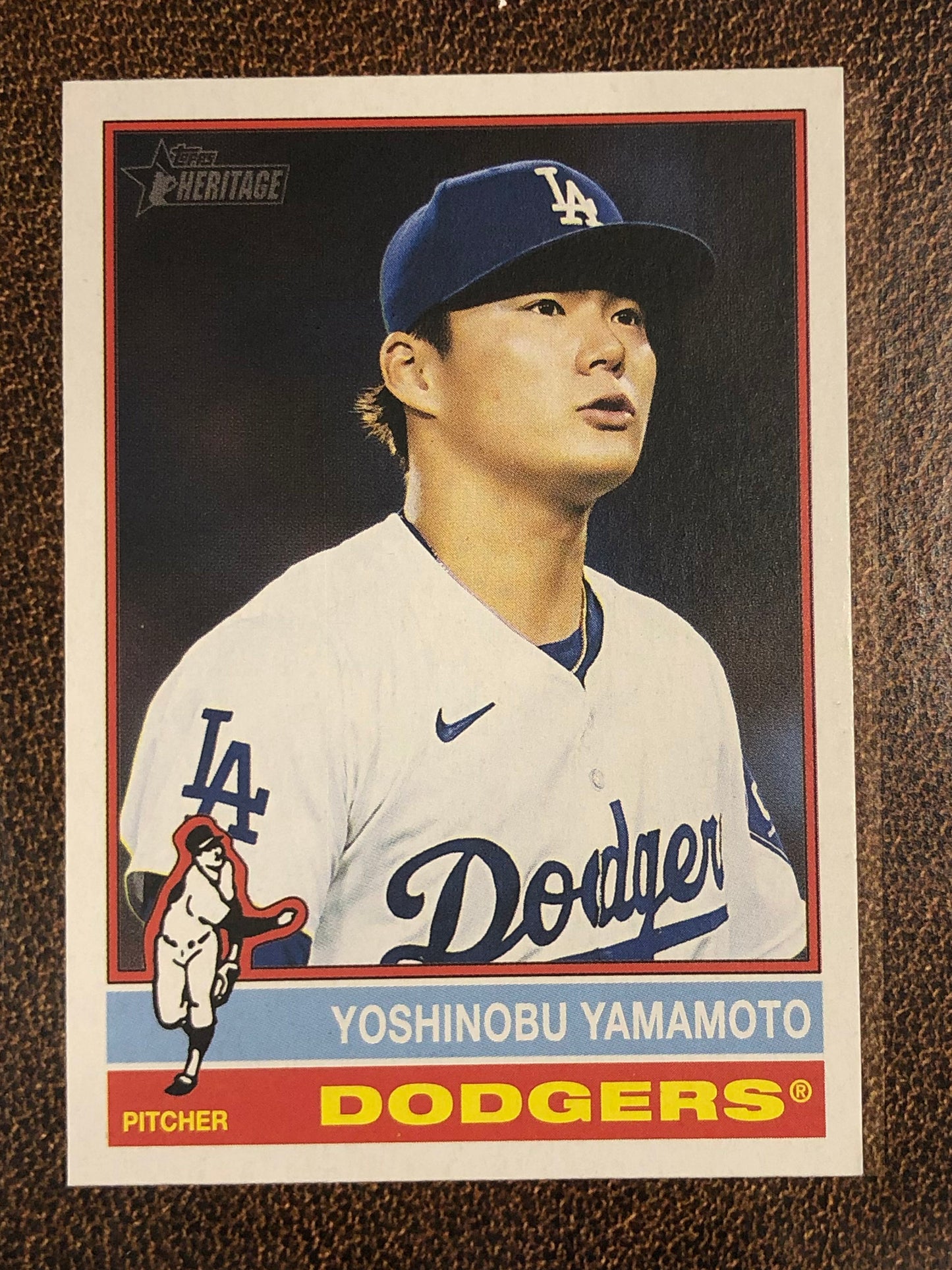Yoshinobu Yamamoto - 2025 Topps Heritage - Base - Dodgers