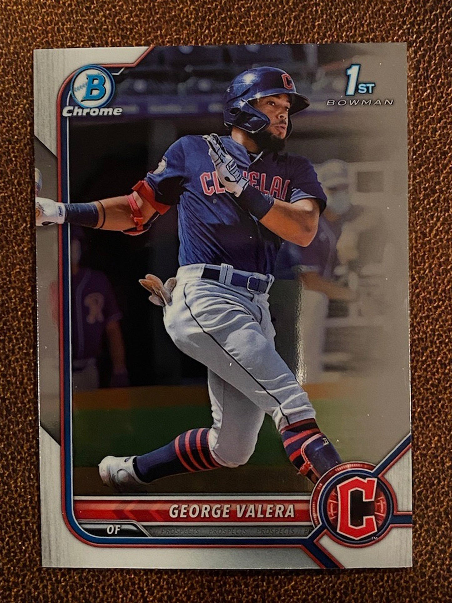 George Valera - 2022 Bowman - 1st Chrome - Guardians