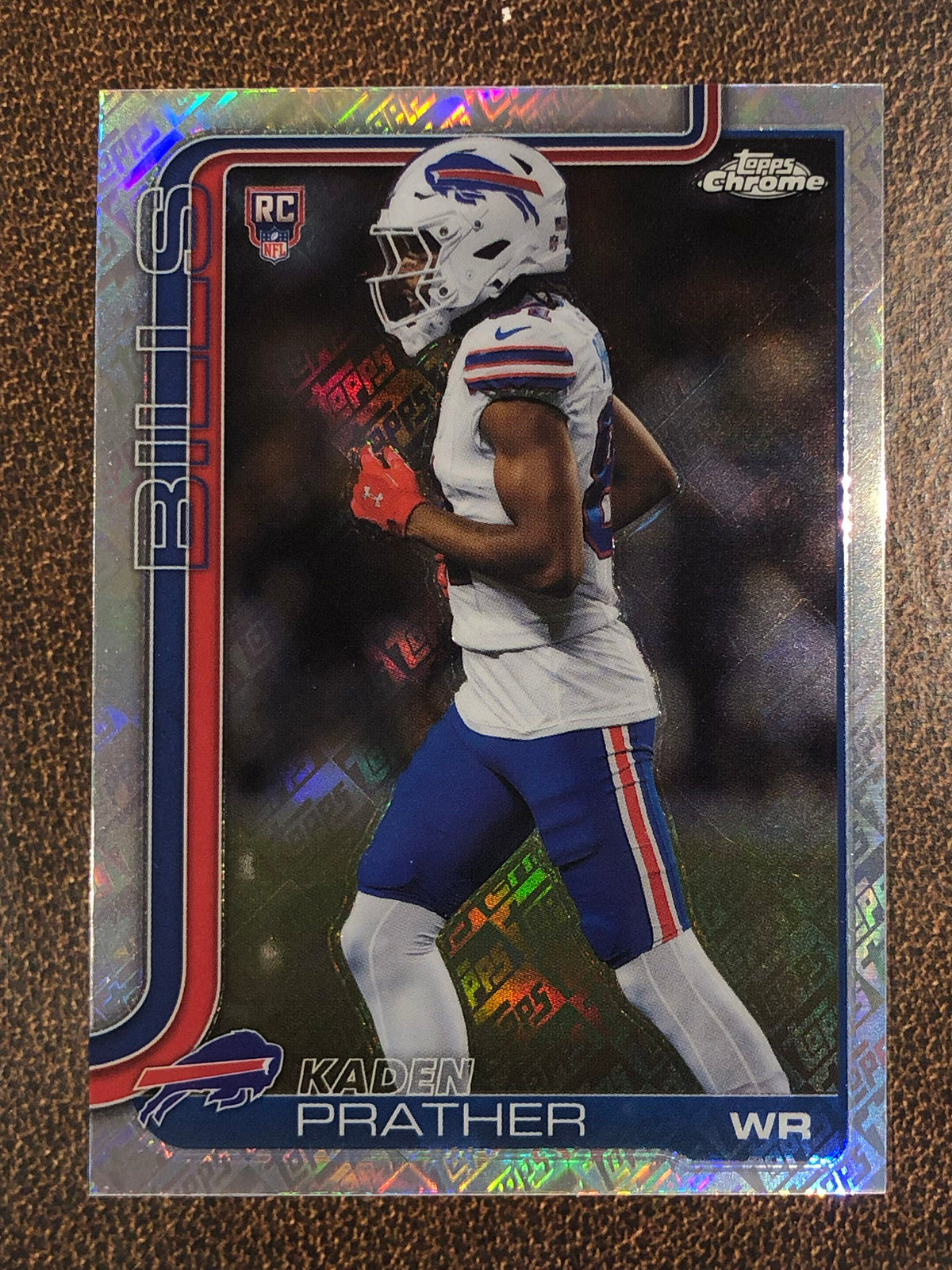 Kaden Prather - 2025 Topps Chrome - Topps Foil - Bills