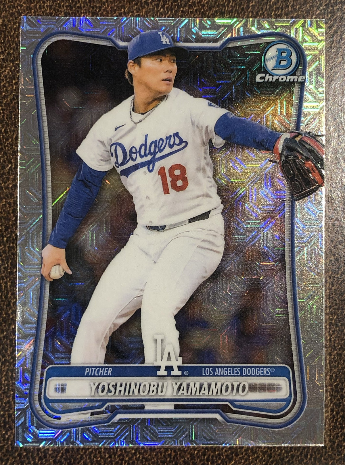 Yoshinobu Yamamoto - 2026 Bowman Chrome - MOJO - Dodgers