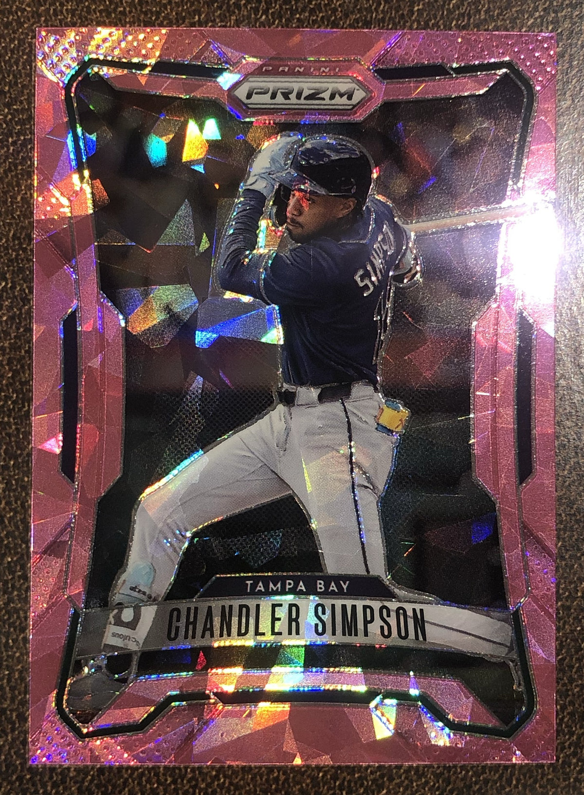 Chandler Simpson - 2026 Panini Prizm - Pink Ice - Rays