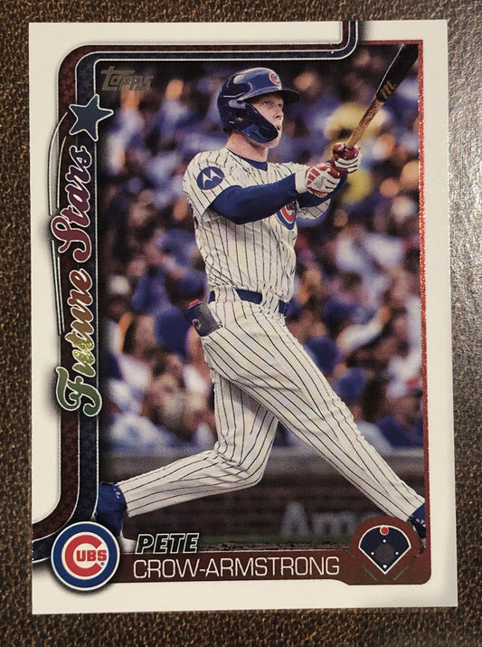 Pete Crow Armstrong - 2025 Topps Series 1 - Base Future Stars - Cubs