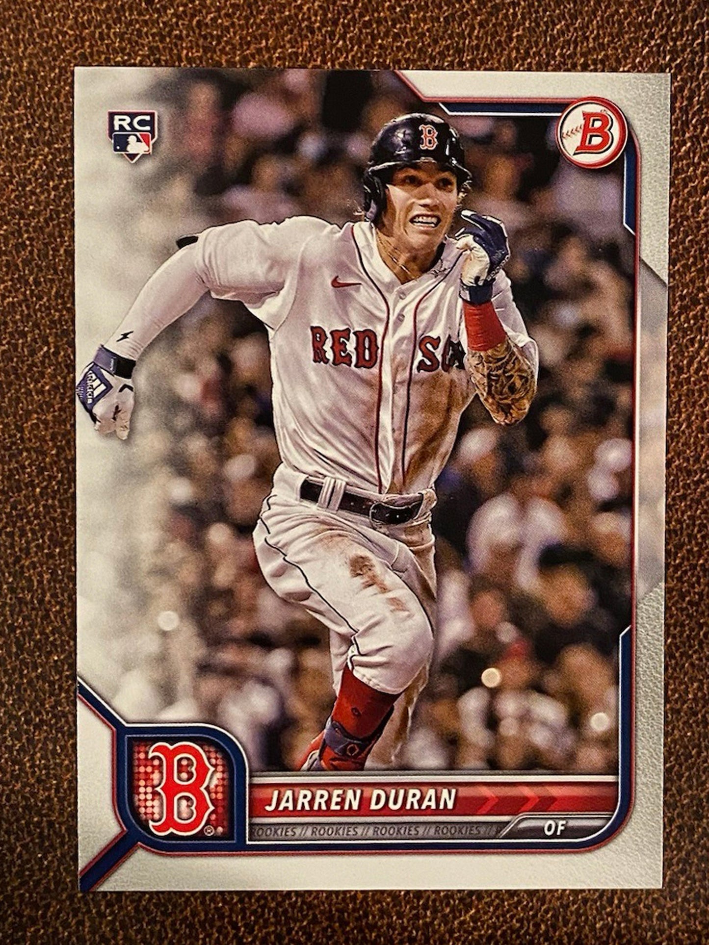 Jarren Duran - 2022 Bowman - Base Paper - Red Sox