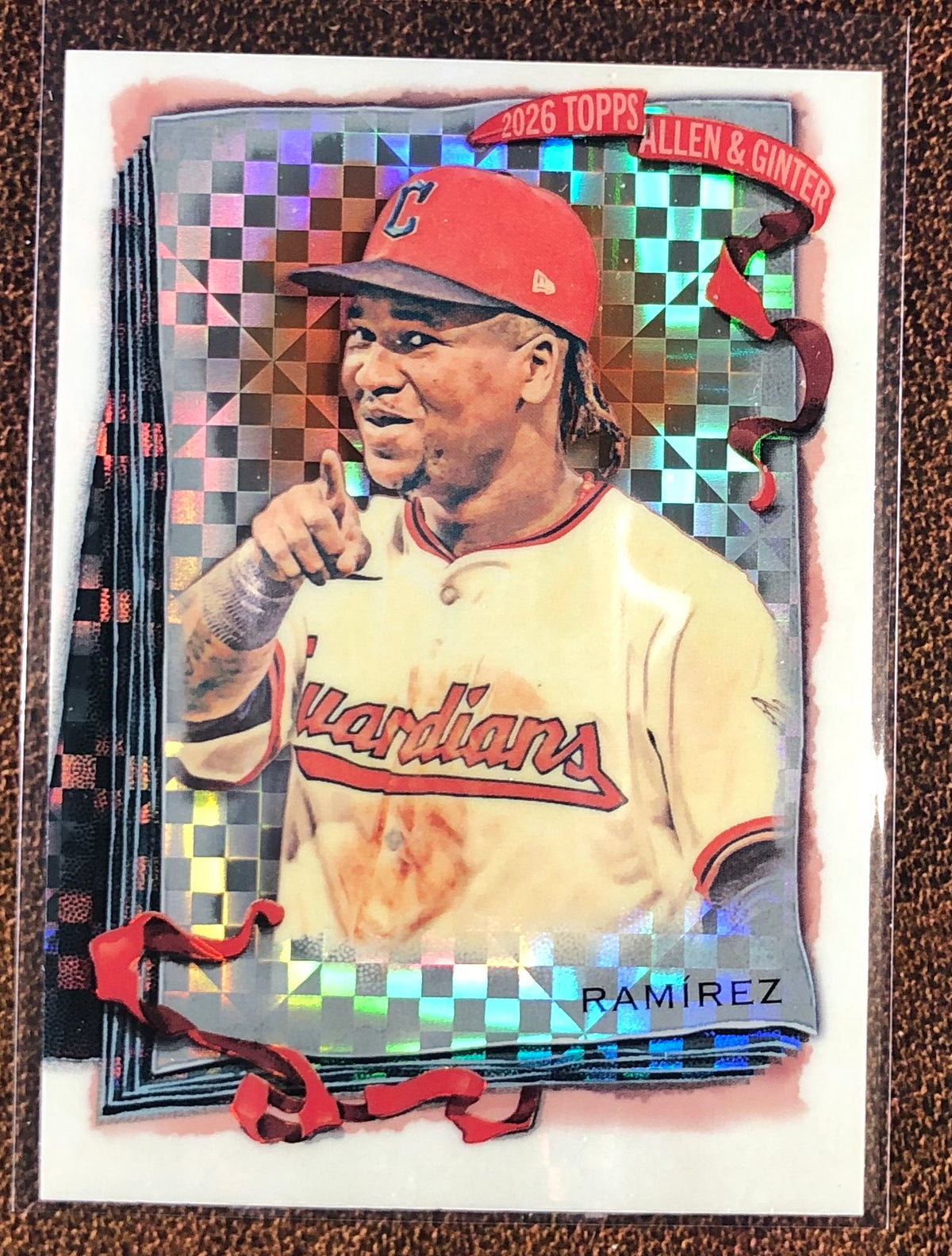 Jose Ramirez - 2026 Topps Allen & Ginter - XFractor Case Hit - Guardians