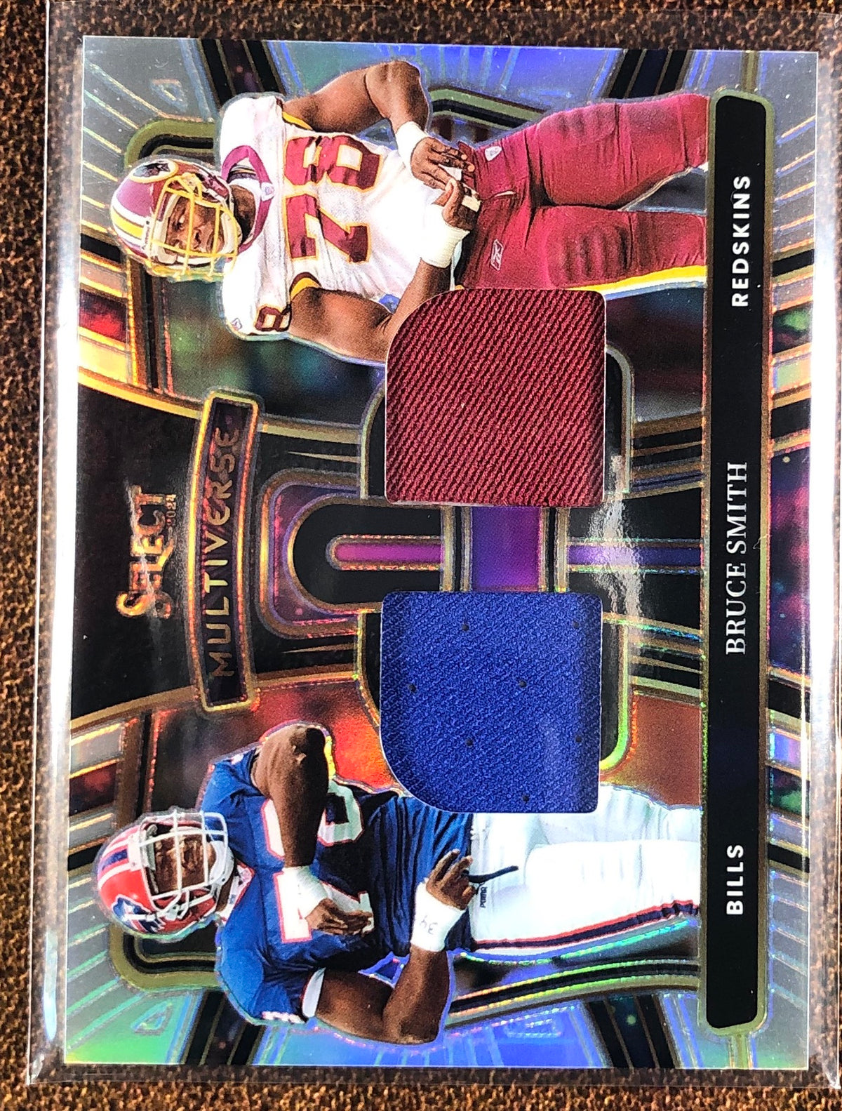 Bruce Smith - 2024 Panini Select - Multiverse Dual Patch /149 - Bills