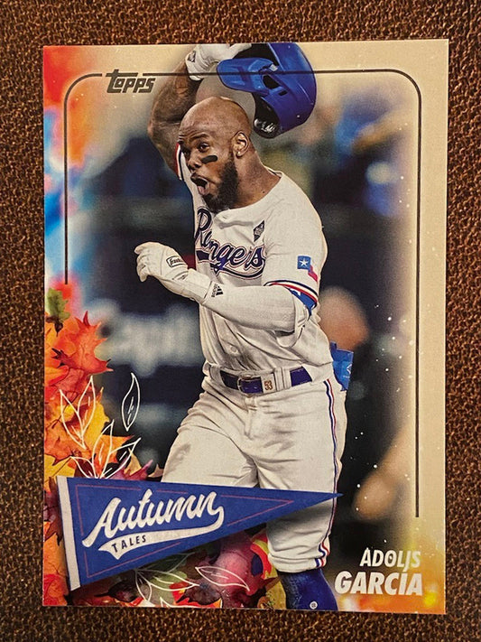 Adolis Garcia - 2024 Topps Update - Autumn Tales - Rangers