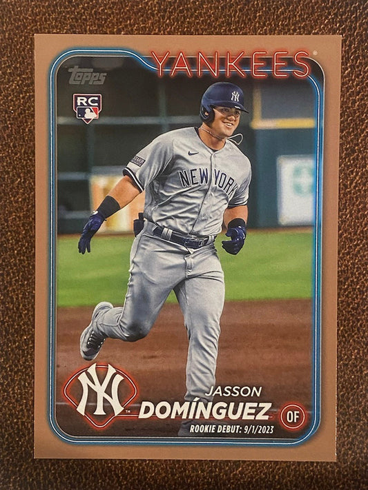 Jasson Dominguez - 2024 Topps Update - Gold /2024 - Yankees