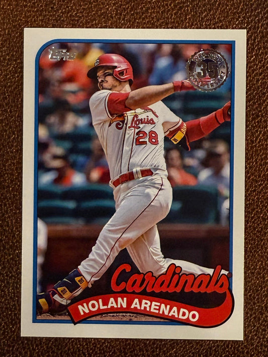 Nolan Arenado - 2024 Topps Series 1 - 1989 Insert - Cardinals