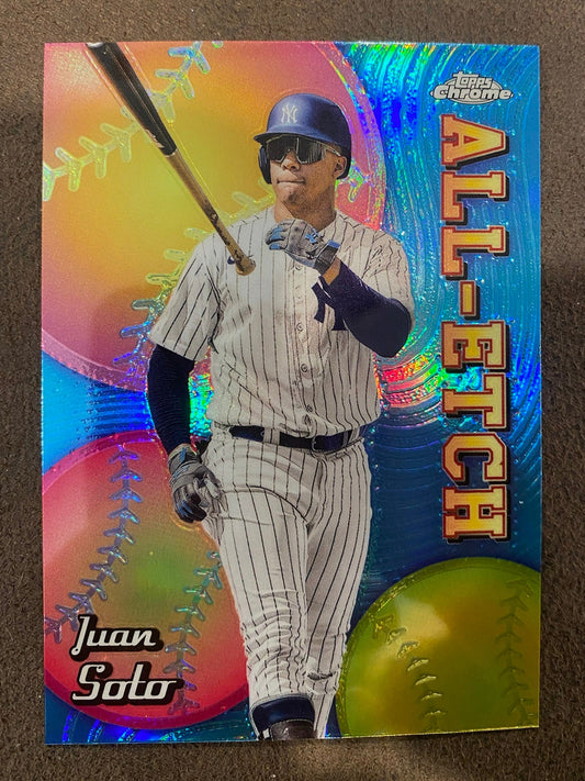 Juan Soto - 2024 Topps Chrome - All Etch - Yankees
