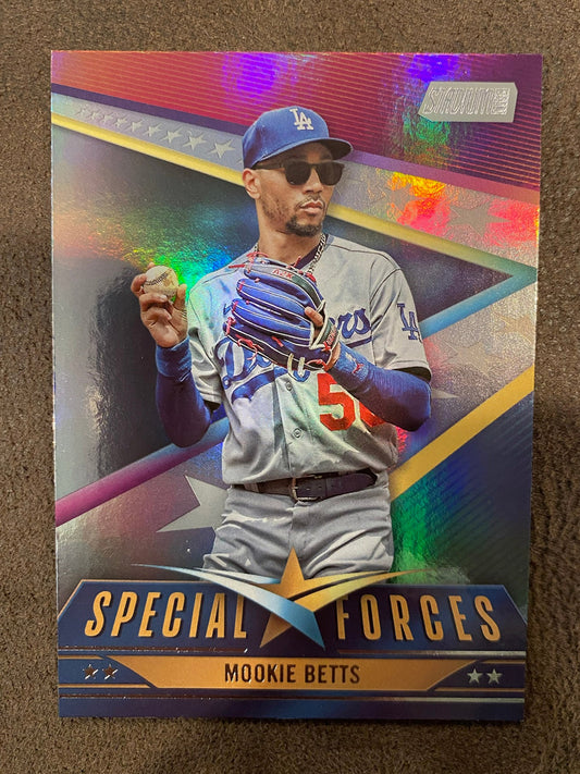 Mookie Betts - 2024 Topps Stadium Club - Special Forces - Dodgers