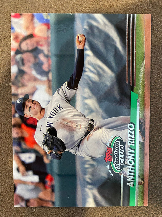 Anthony Rizzo - 2024 Topps Stadium Club - 1991 Image Variation - Yankees