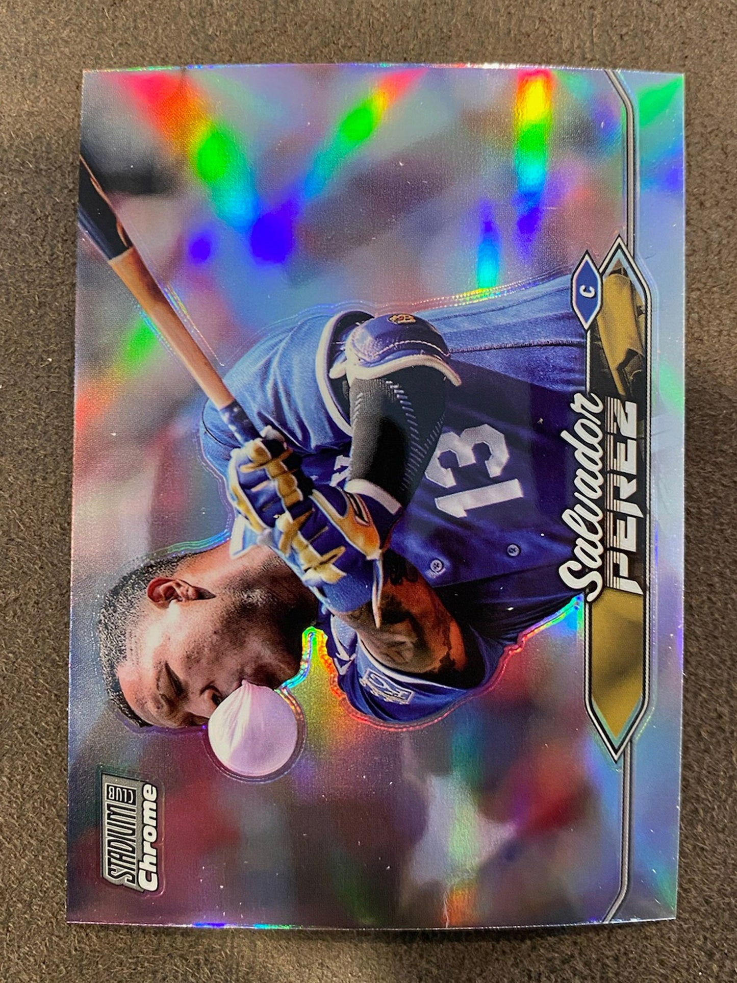 Salvador Perez - 2024 Topps Stadium Club - Chrome Refractor - Royals