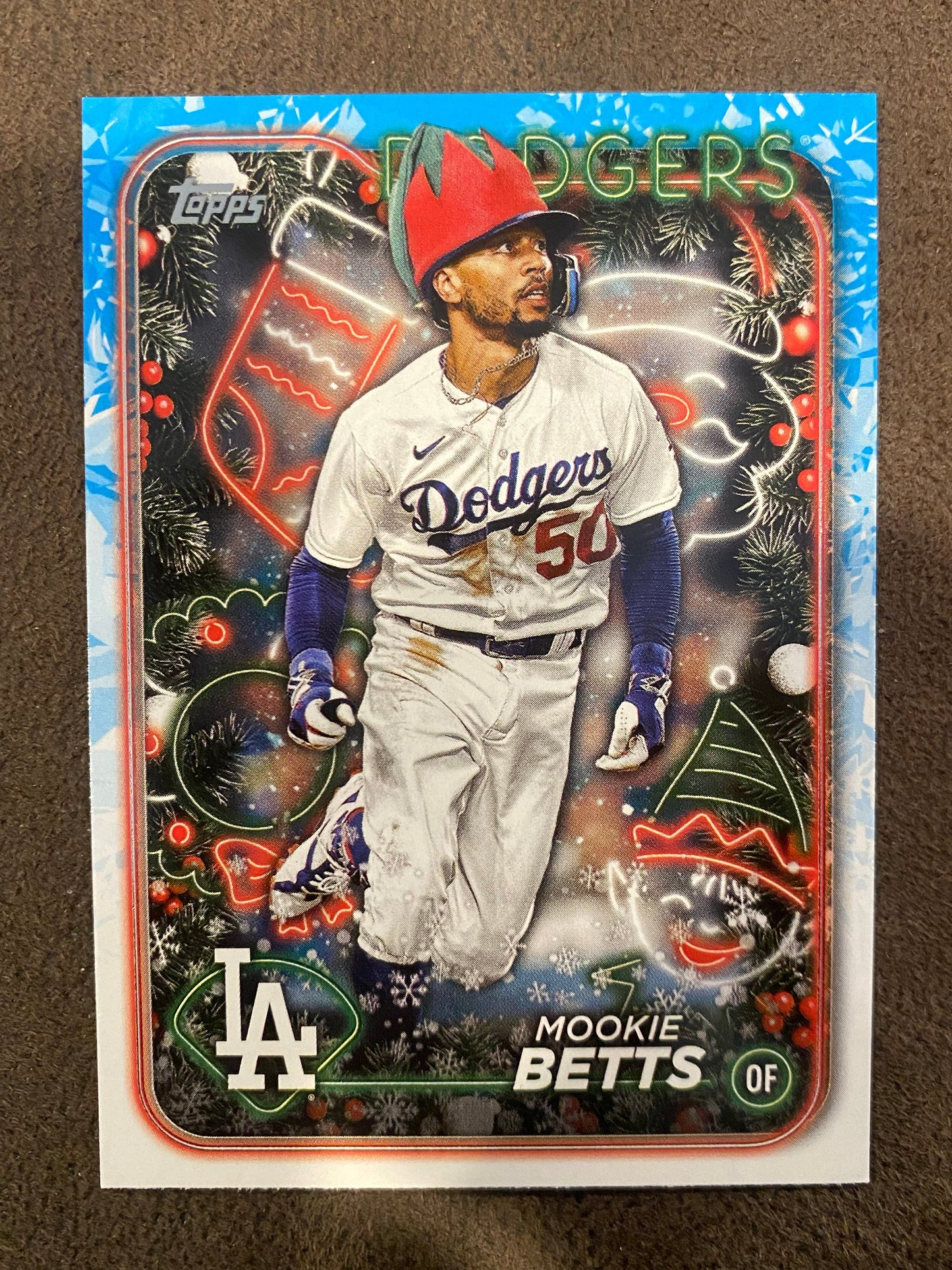 Mookie Betts - 2024 Topps Holiday - SP - Dodgers