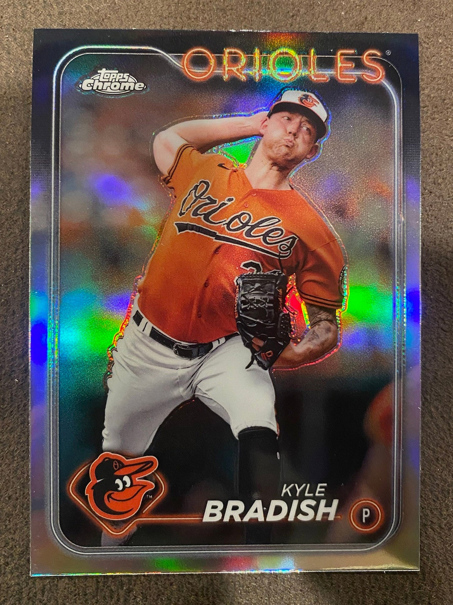 Kyle Bradish - 2024 Topps Chrome - Refractor - Orioles