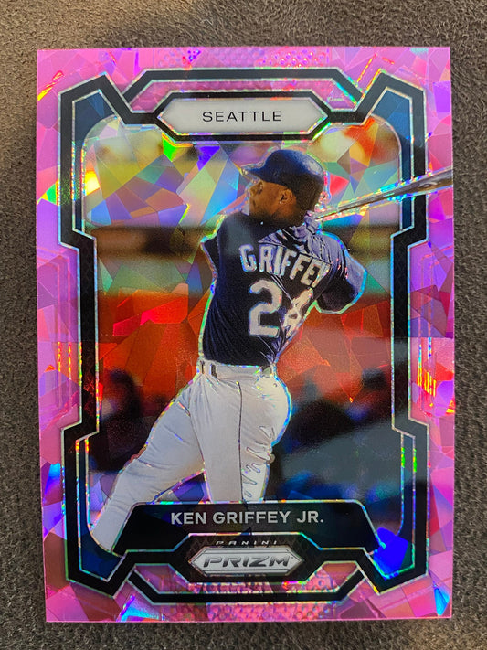 Ken Griffey Jr. - 2024 Panini Prizm - Pink Ice - Mariners
