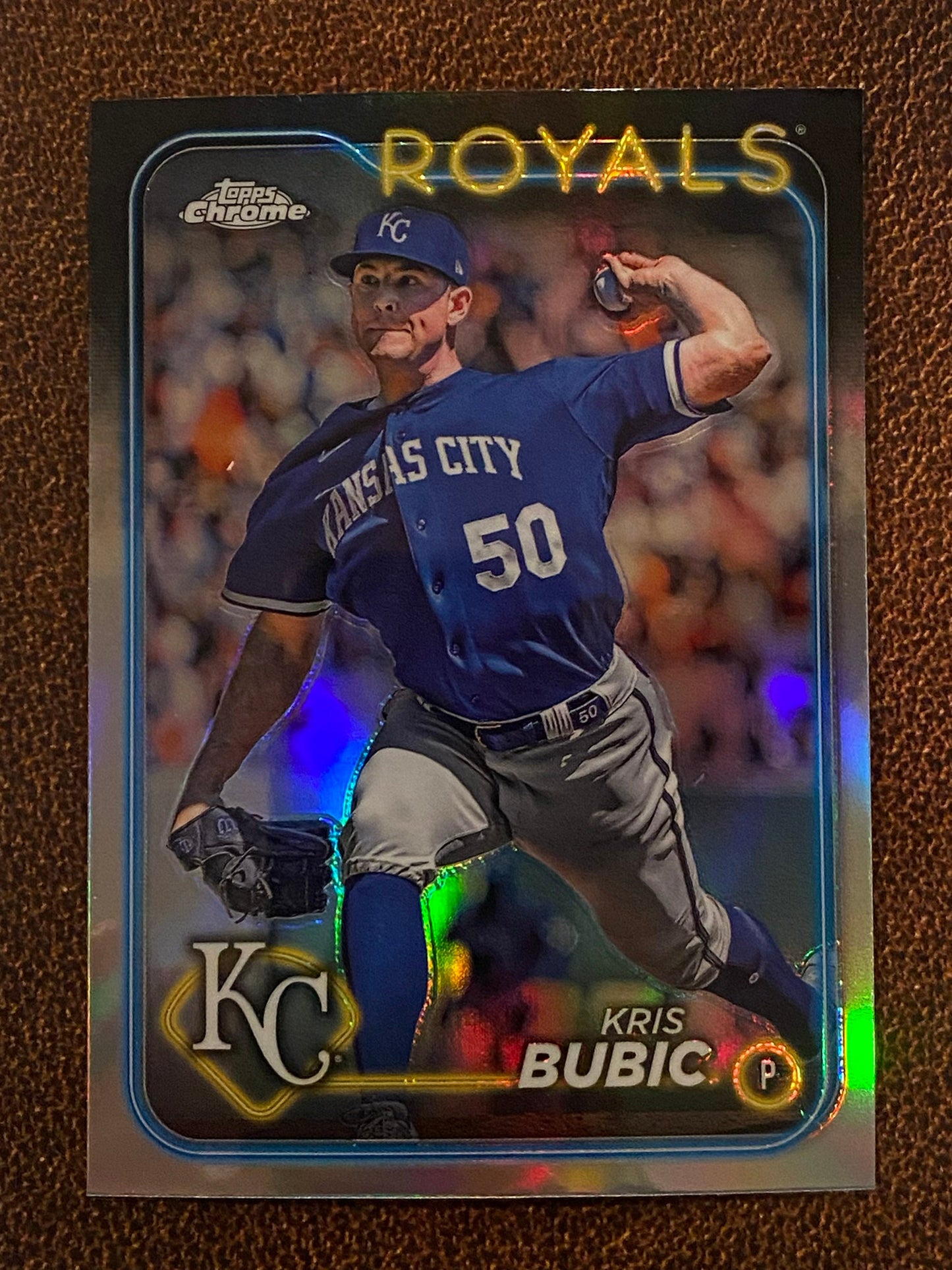 Kris Bubic - 2024 Topps Chrome Update - Refractor - Royals