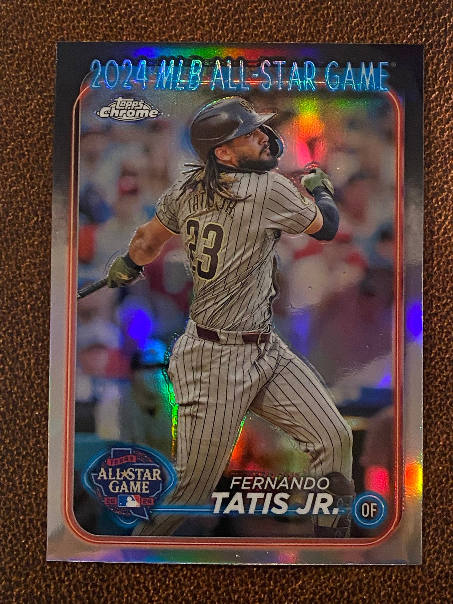 Fernando Tatis Jr. - 2024 Topps Chrome Update - All-Star Game Refractor - Padres